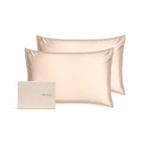 Superdrug Silk Addict 100% Mulberry Silk Pillowcase Twinpack Caramel- Buy online at McGrocer