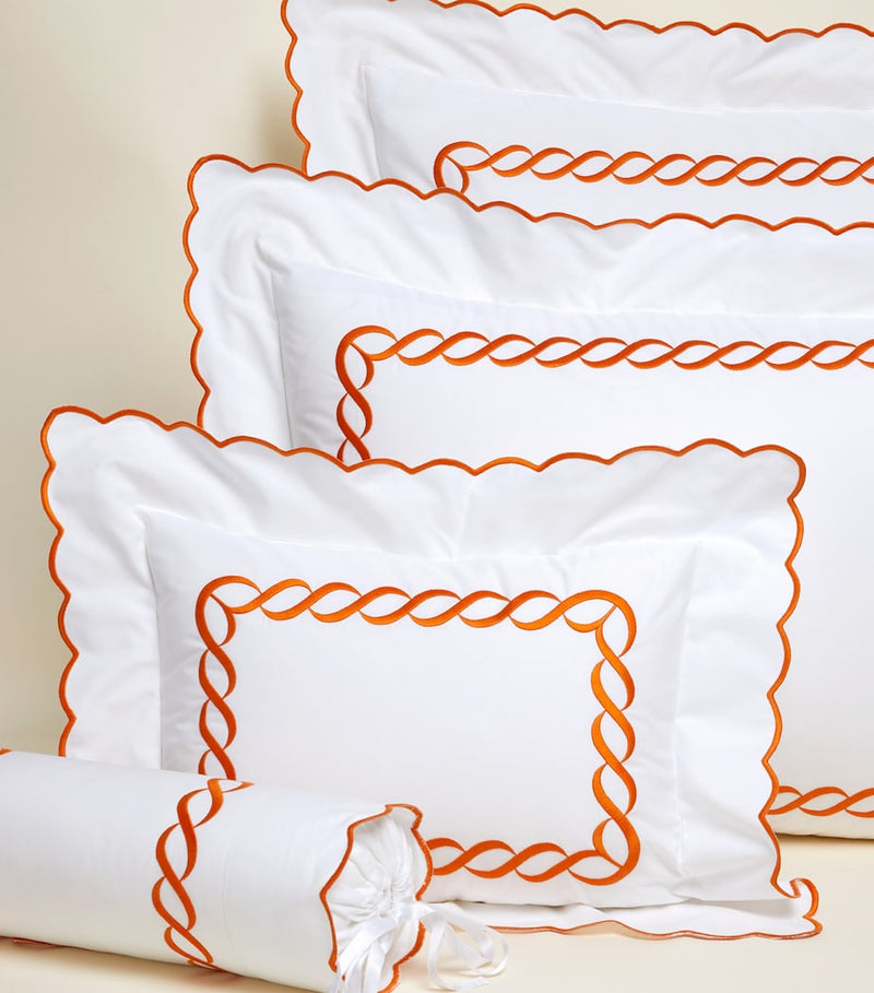 Pratesi Treccia Oxford pillowcase 50x75cm (British brand)