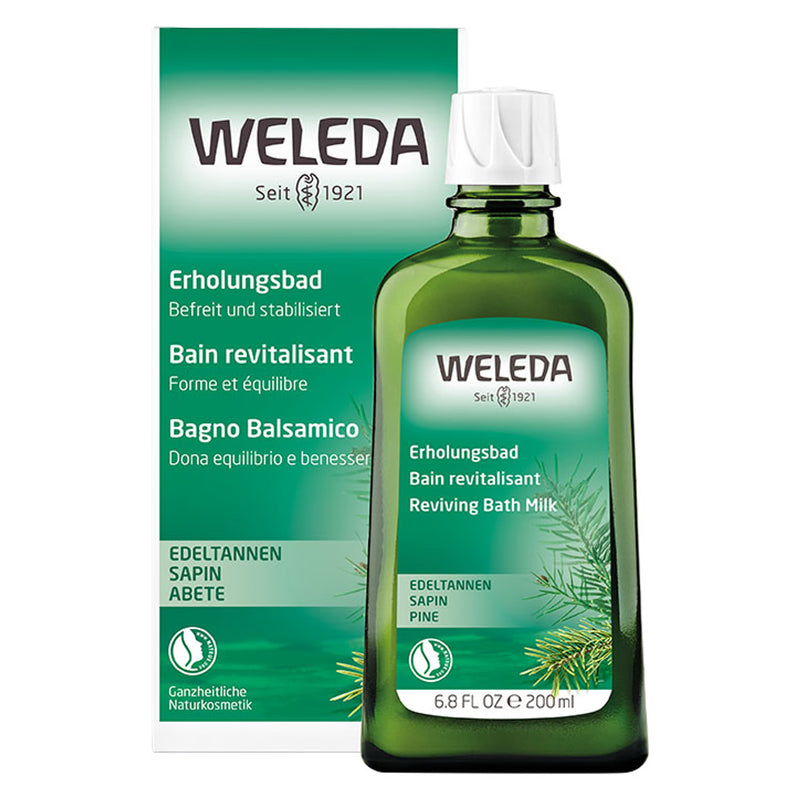 Weleda Pine Reviving Bath Milk 200ml (British brand)