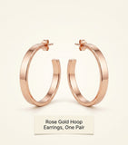 Cartier Love hoop earrings rose gold diamond - British product