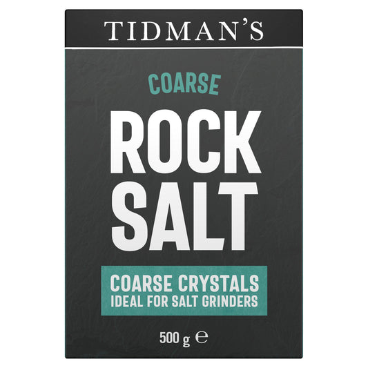 Tidman's Rock Salt 500g Salt & pepper Sainsburys   