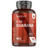 Superdrug WeightWorld Guarana Capsules 4X Caffeine Supplement (180 Vegan Tablets)- Buy online at McGrocer