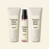 Soap & Glory Let's Get Tropical body trio, UK version