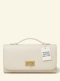 Mulberry Lily nappa leather clutch bag, imported from the UK