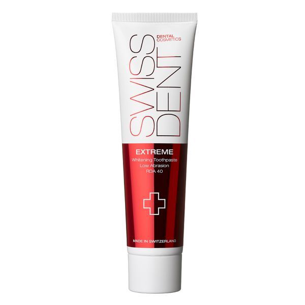 Swissdent extreme whitening toothpaste 100ml (British brand)
