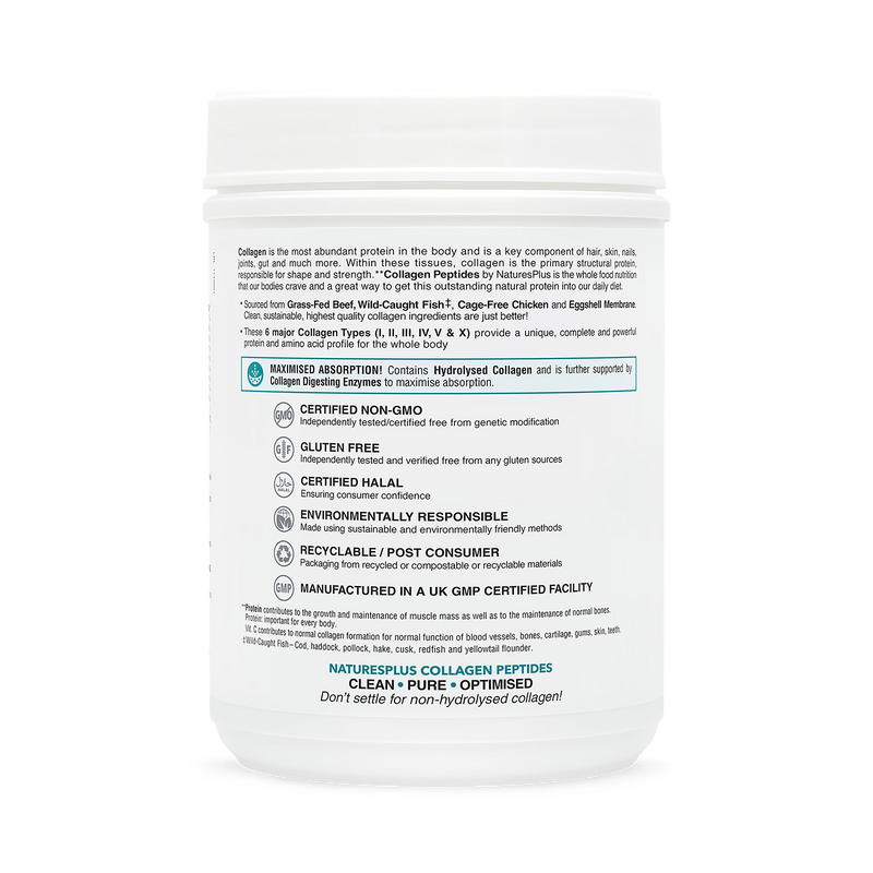 NaturesPlus Collagen Powder with Vitamin C 588g, UK version