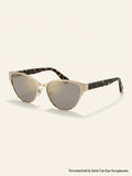 Burberry women's irregular mirrored sunglasses (British brand)
