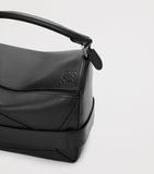LOEWE Puzzle Biker top-handle leather bag - British product