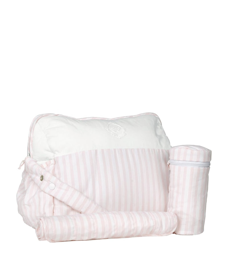 Tartine et Chocolat striped changing bag with mat, UK version