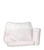 Tartine et Chocolat striped changing bag with mat, UK version