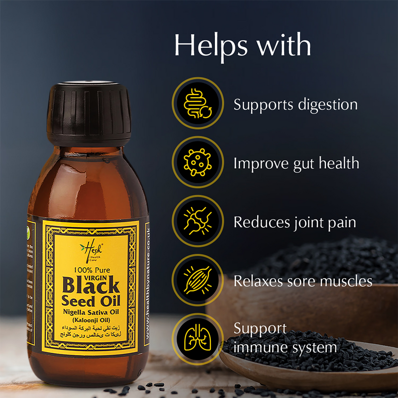 Hesh black seed oil 100ml, UK version