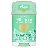 Superdrug Mitchum Women Natural Power Eucalyptus Deodorant Stick 40g- Buy online at McGrocer