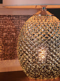 Glamour table lamp with dual light, imported from the UK