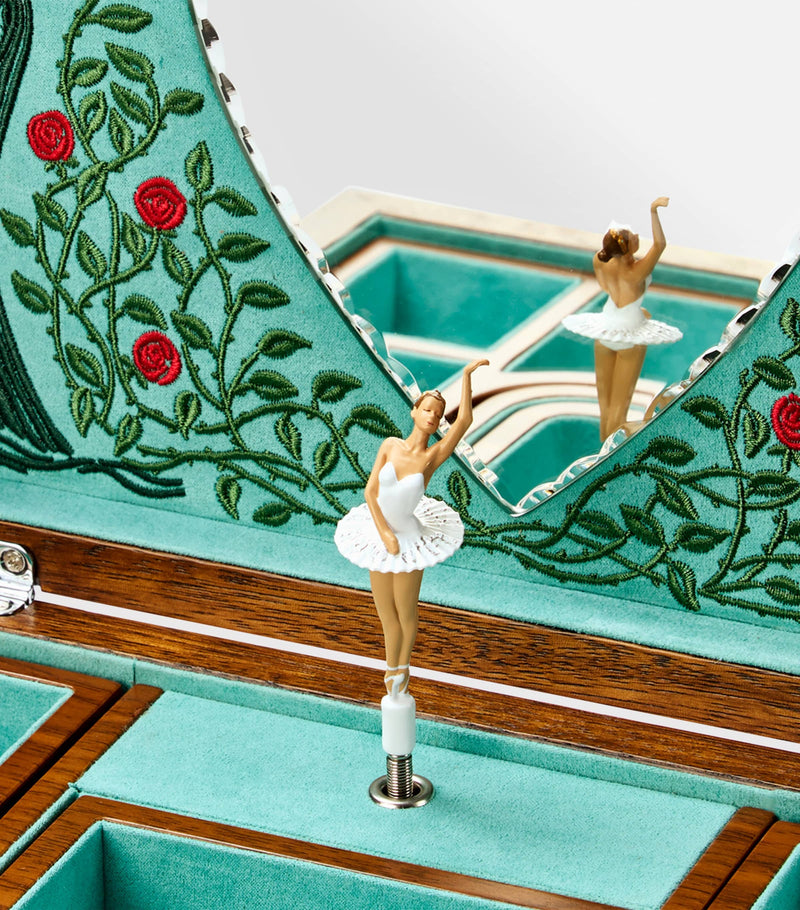 WOLF Ballet Sleeping Beauty musical jewellery box (British brand)