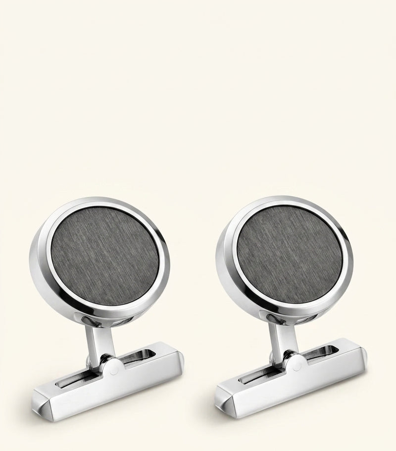 Cartier Santos de Cartier sterling silver cufflinks - British product
