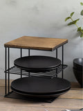 Black Bronx Plate Rack