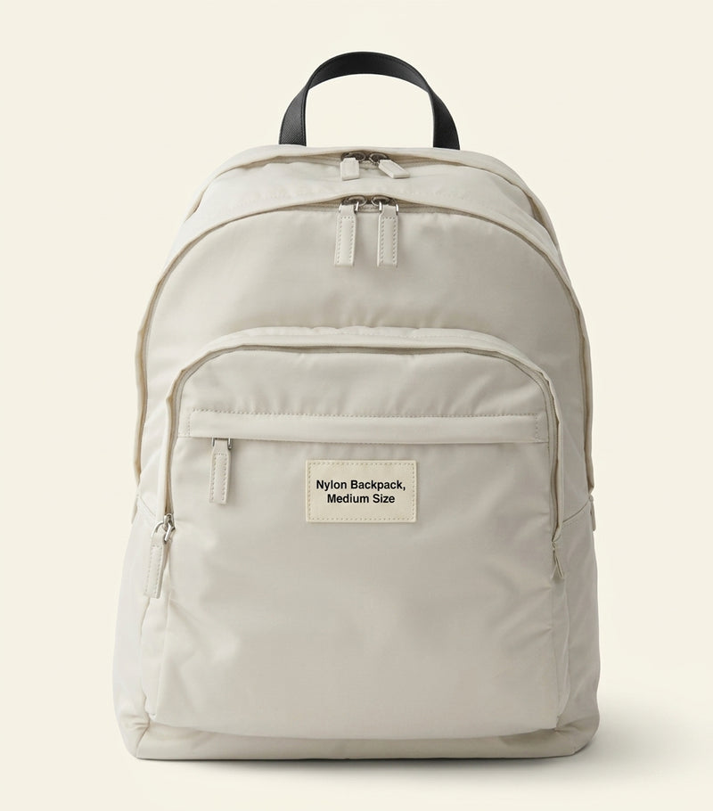 Prada Re-Nylon Saffiano leather backpack (British brand)