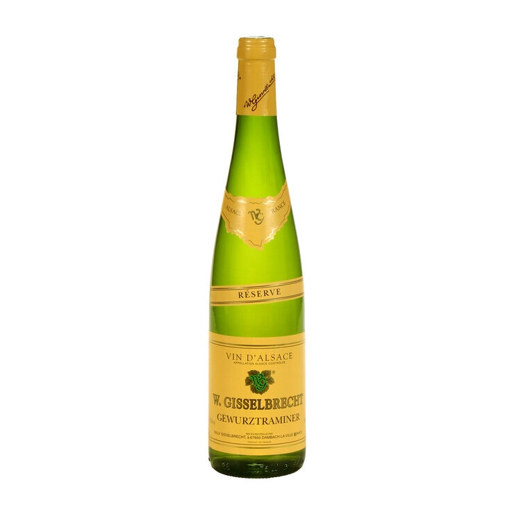Vin D'Alsace Gewurztraminer white wine 2024 75cl - British product