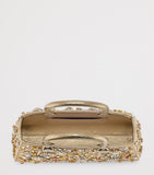 Bvlgari Serpentine Duette bag gold Nappa leather with beading, UK version