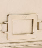 Roger Vivier leather Belle Vivier clutch bag, UK version