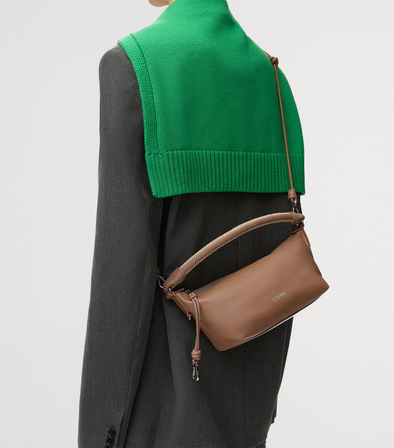LOEWE Cala top-handle bag in nappa leather 13x26x10 cm - British product