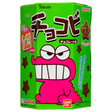 Tohato Crayon Shin-chan Chocobi chocolate snack, UK version