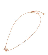 Harrods Bvlgari B.zero1 Rose Gold and Diamond Necklace- Buy online at McGrocer