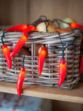 Lights4fun red chilli pepper lights 20 LED - British product