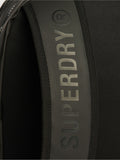 Superdry Tarp Embroidered Rucksack in black (British brand)