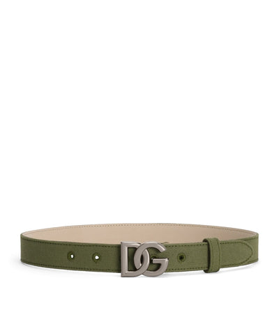Harrods Dolce&Gabbana Kids Canvas Belt- Buy online at McGrocer