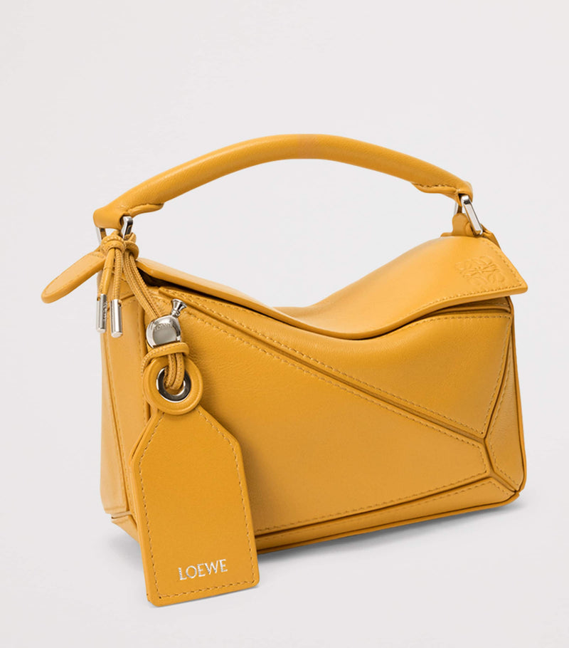 LOEWE Mini Lambskin Puzzle Top-Handle Bag, UK version