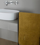 Frette cotton Unito bath sheet 100cm x 150cm (British brand)