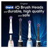 Oral-B Radiant White toothbrush heads 4 pack, imported from the UK
