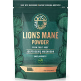 Wiseshrooms Lion's Mane mushroom powder 100g (British brand)