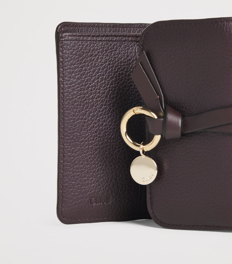Chloé Alphabet trifold small wallet, UK version