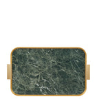 Kaymet marble ribbed serving tray 51cm, UK version
