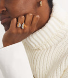 Engelbert yellow gold diamond statement ring - British product