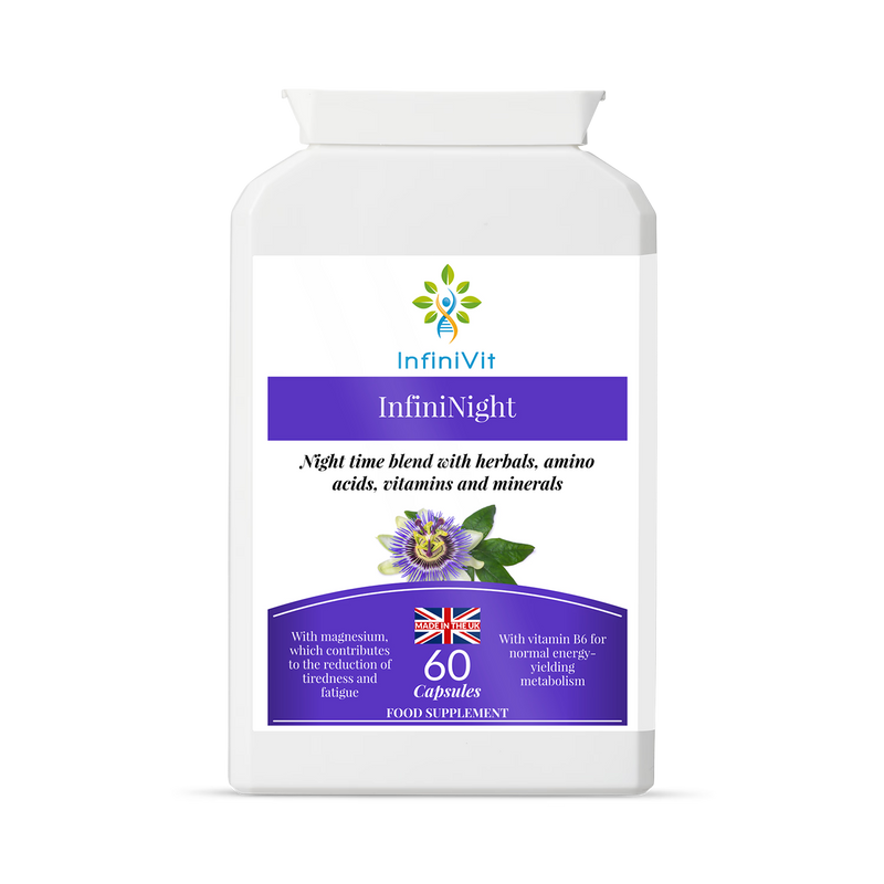 InfiniVit InfiniNight night-time supplement 60 capsules - British product
