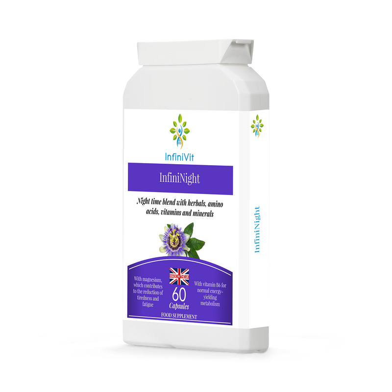 InfiniVit InfiniNight night-time supplement 60 capsules - British product