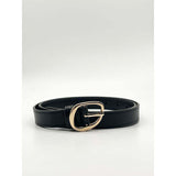 SVNX black gold buckle belt 105cm, imported from the UK