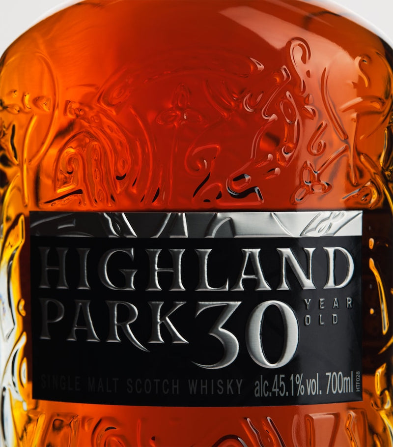 Highland Park 30-Year-Old Single Malt Scotch Whisky 70cl, UK version