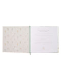 Widdop white wildflower wedding album, UK version
