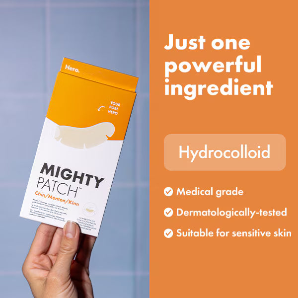 Hero Mighty Patch chin acne patches 10 count, UK version