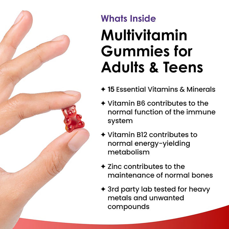 New Leaf multivitamin gummies adults and teens 60 count (British brand)
