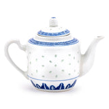 Blue pattern teapot 4.5 inch, imported from the UK