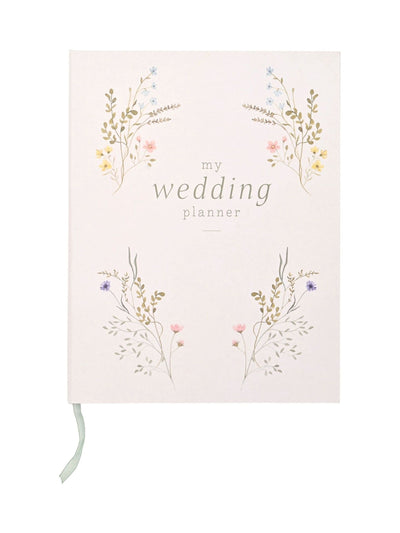 Next Widdop White Wildflower Wedding Planner- Buy online at McGrocer