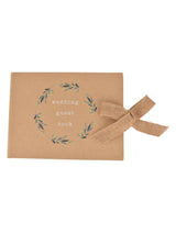 Next Widdop Brown Wedding Guest Book- Buy online at McGrocer