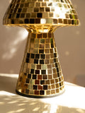 Rockett St George gold mushroom ornament 20cm x 13cm x 13cm, imported from the UK