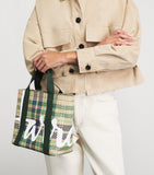 Harrods mini tartan check tote bag (British brand)