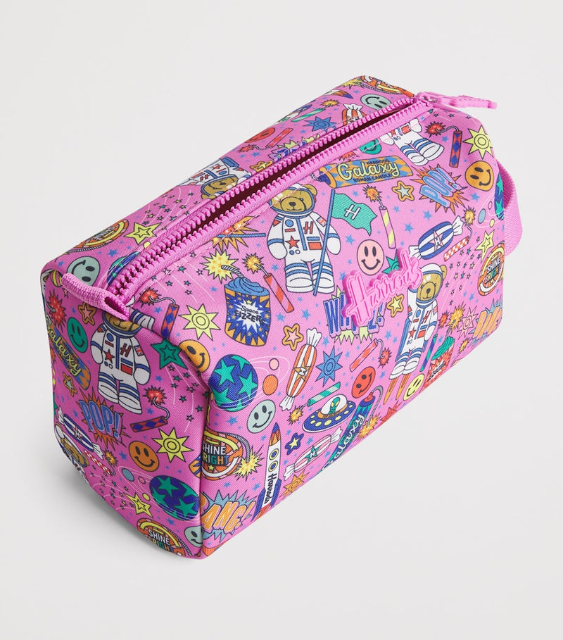 Harrods Pop Rocket kids wash bag imported from the UK